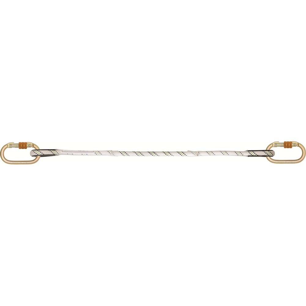 KARAM Kİ 283 TEK KOL LANYARD ÇİFT KARABİNALI 1,2 MT