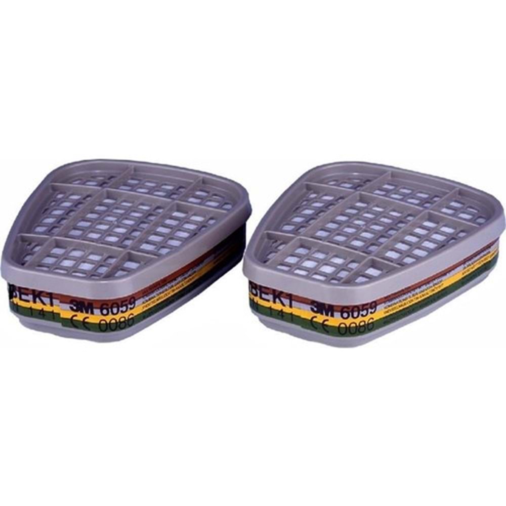 3M 6059 Abek1 Organik Maske Filtresi