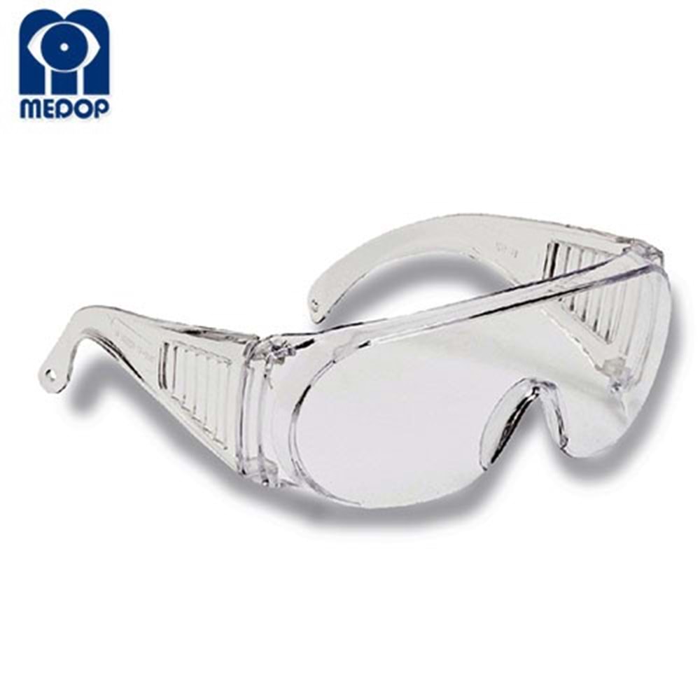 Medop B-92 İş Gözlüğü Şeffaf