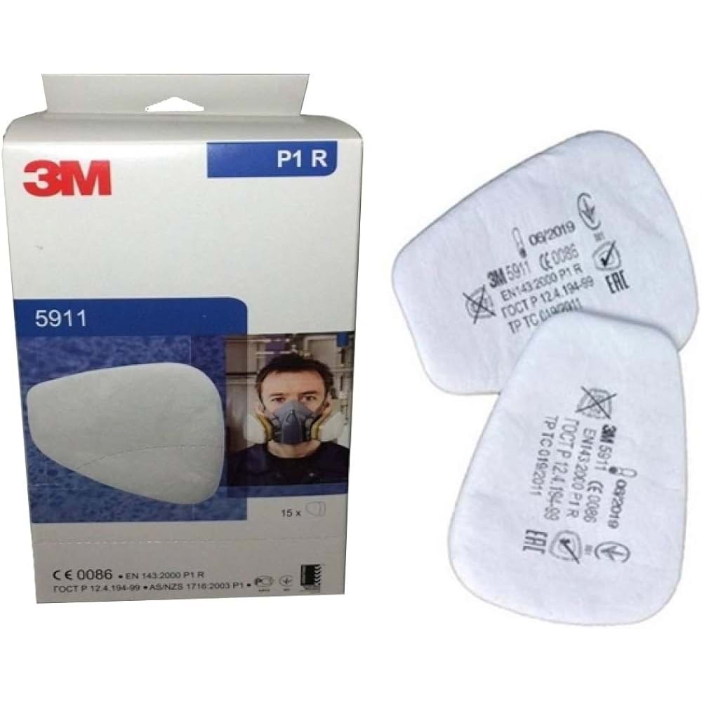 3M 5911 P1R FİLTRE PEDİ