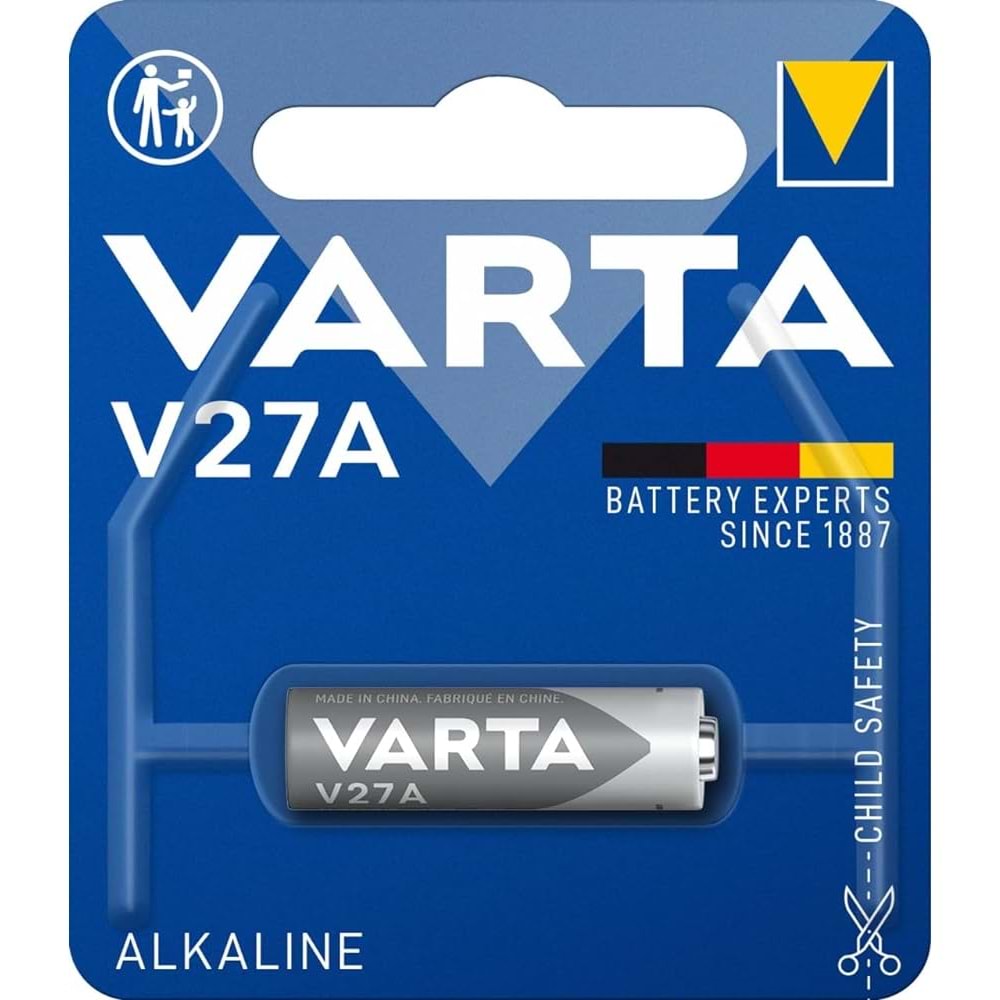 VARTA 27A ALKALİNE PİL TEKLİ