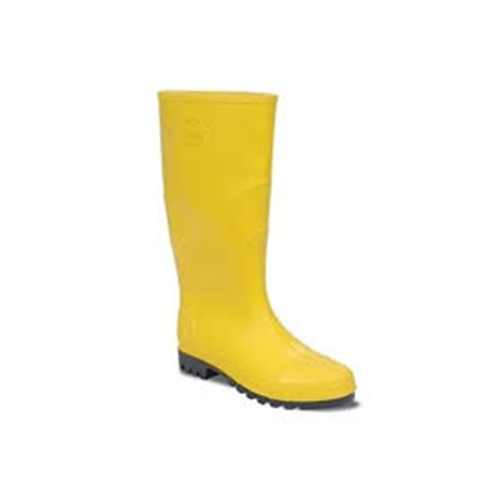 ULAŞ PVC ÇİZME UZUN SARI(44 NUMARA)