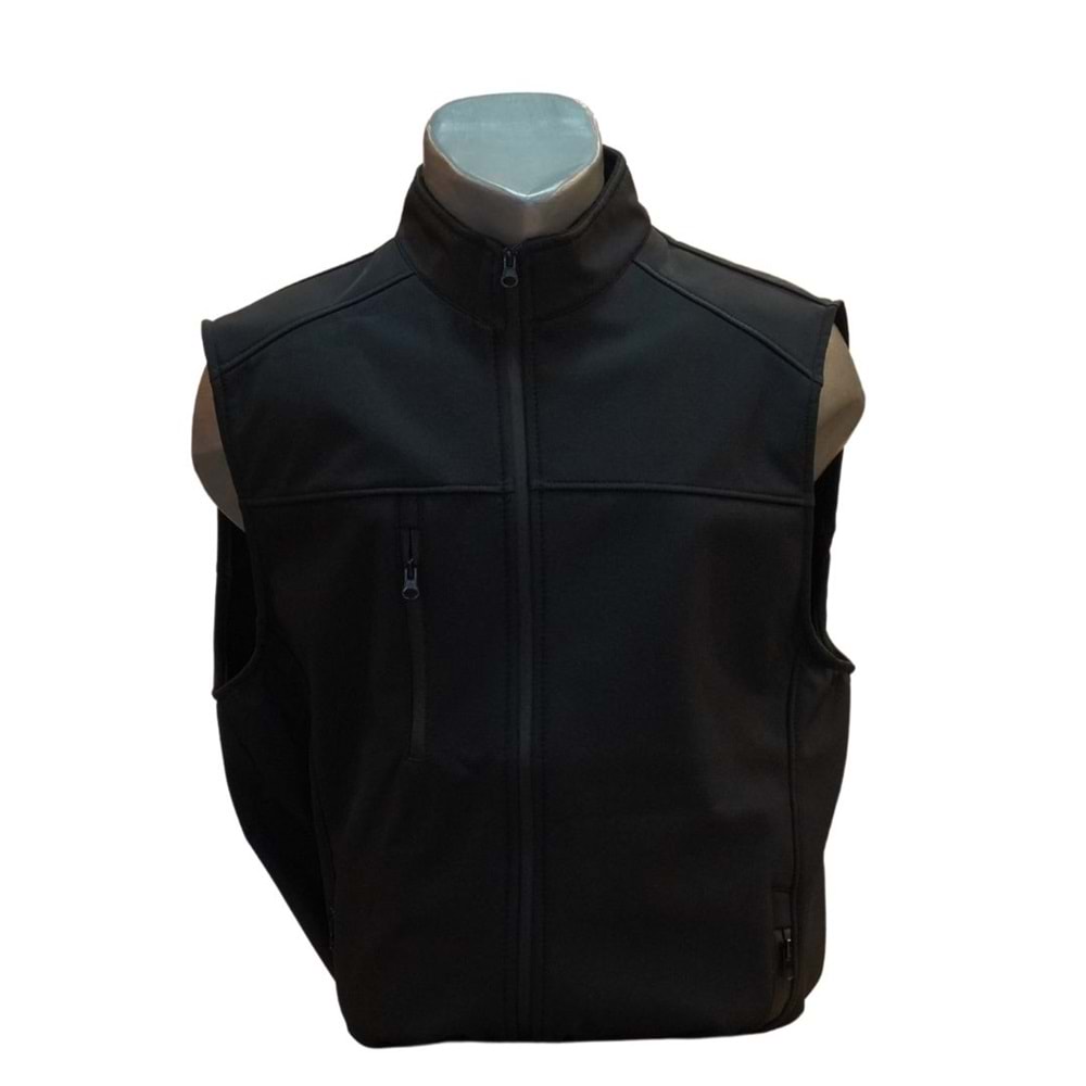 SOFTSHELL YELEK - SİYAH - L