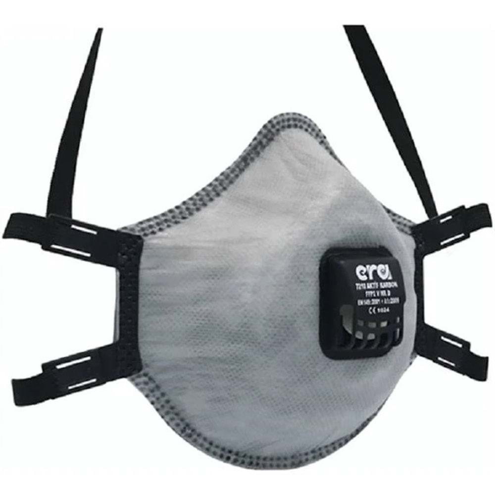 ERA 7210 FFP2 V AKTİF KARBON MASKE(10 ADET)