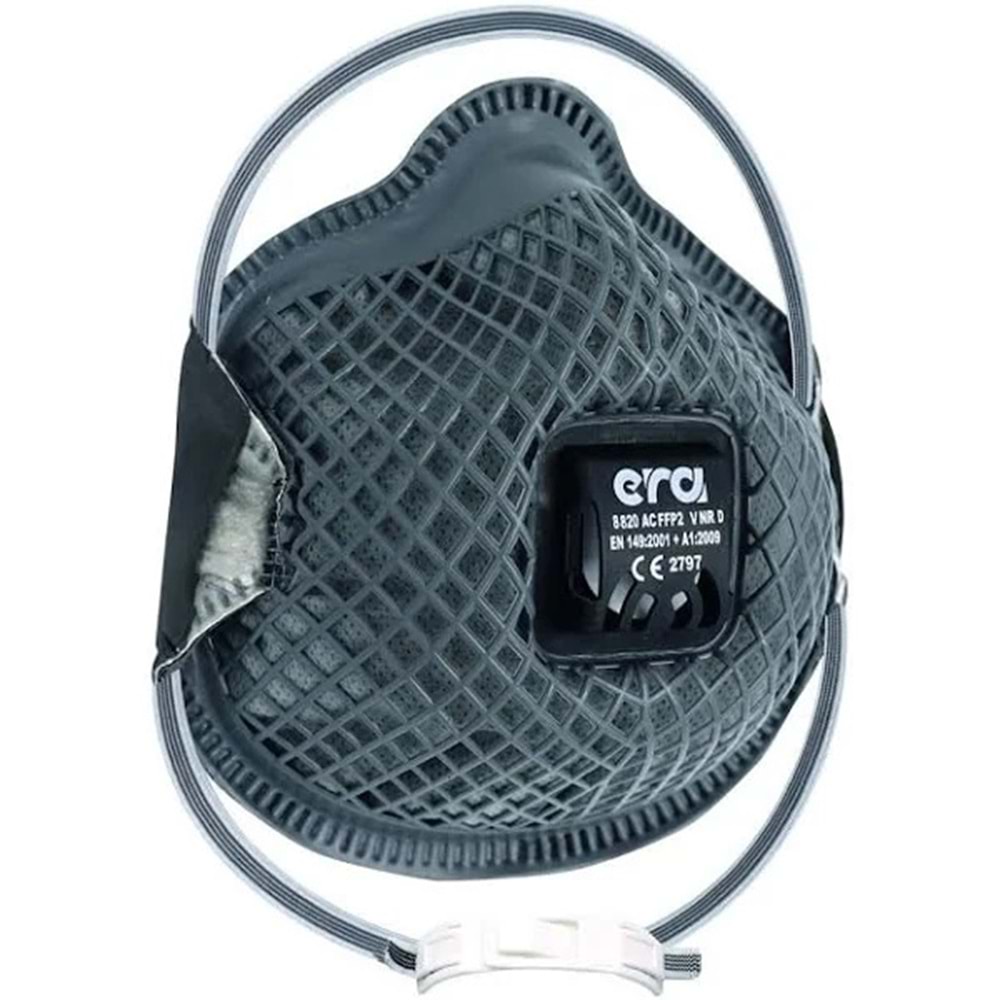 ERA 8820 AC V FFP2 NR D Aktif Karbon Ventilli Toz Maskesi(10 ADET)