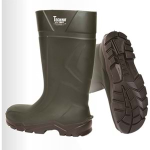 Techno PU015440 Uzun Çizme - HAKİ - 41