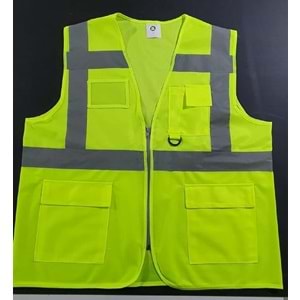 Mühendis İkaz Yeleği- Sarı (XL)