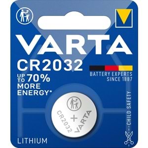 VARTA CR 2032 LİTHİUM PİL TEKLİ