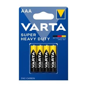VARTA HEAVY DUTY Ç.K İNCE PİL 4 LÜ BLİSTER