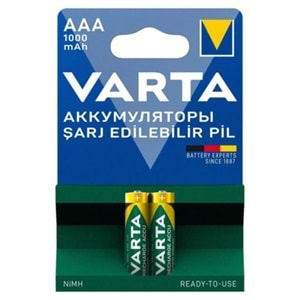 VARTA 1000 MAH ŞARJLI KALEM PİL 2 Lİ