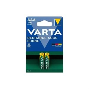 VARTA 1600 MAH ŞARJLI KALEM PİL 2 Lİ