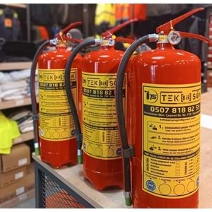 YANGIN SÖNDÜRÜCÜLER Kimyevi Tozlu - Kimyevi Toz - 6 KG. - ST01001--6 KG.