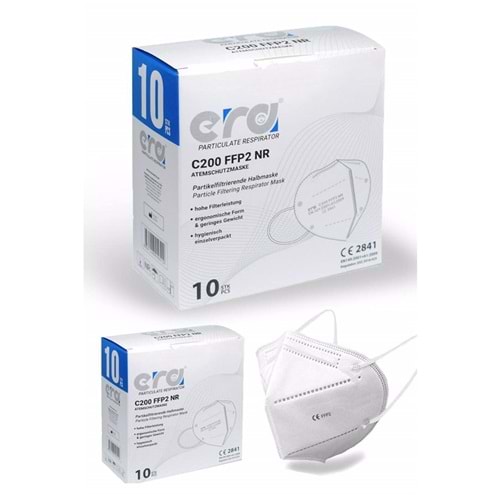 Era Solunum Maskesi N95 (10 Adet) Beyaz
