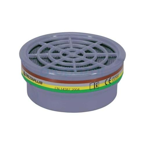 DELTA PLUS M6000 ABEK1 GAZ BUHAR FİLTRESİ