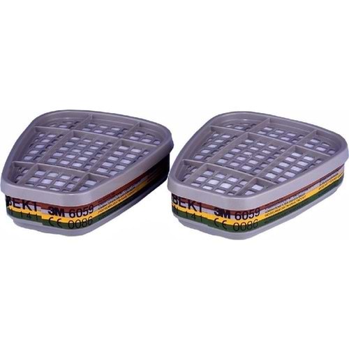 3M 6059 Abek1 Organik Maske Filtresi