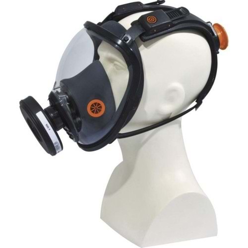 DELTA PLUS M9200 SİLİKON ROTOR SYSTEM TAM YÜZ GAZ MASKE
