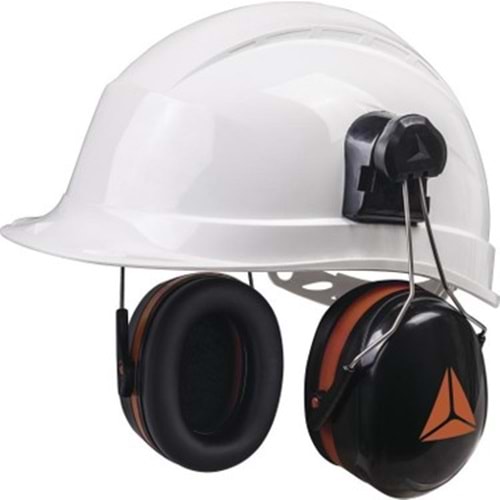 DELTA PLUS MAGNY HELMET2 SİYAH ABS BAŞ BANTLI SNR 33 KULAKLIK