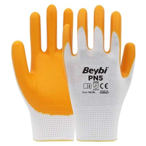 Beybi Poly.Astarlı Nitril Eldiven Pn5 (12 ÇİFT)