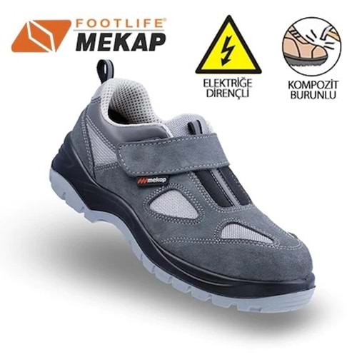 Mekap Policap 157 S1-P SRC Yalıtkan Elektrikçi - GRİ - 41 - ST00289-GRİ-41