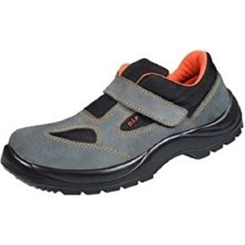 DİP SL 402 S1 Süet İş Ayakkabısı - SİYAH - 46