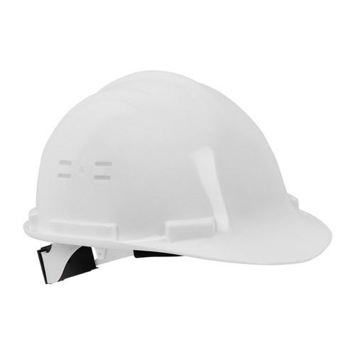 Essafe Vidalı Baret GE 1548 Beyaz (Hava Delikli+Kulaklık Takılabilir)