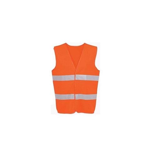 Standart İkaz Yeleği- Turuncu (XL)