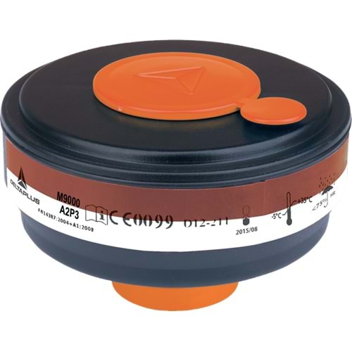 DELTA PLUS M9000 A2P3R GAZ BUHAR FİLTRE