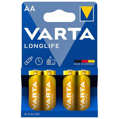 VARTA LONGLİFE KALEM PİL 4 LÜ BLİSTER