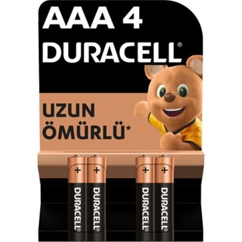 DURACELL BASİC İNCE PİL 4 LÜ BLİSTER
