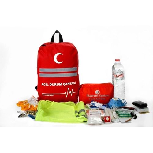 DEPREM SIRT ÇANTASI