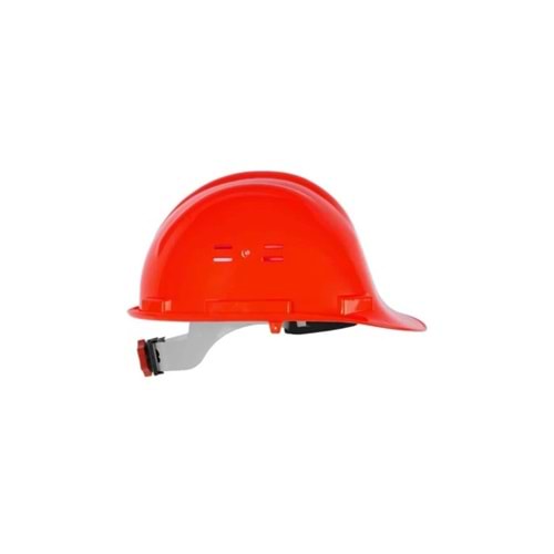 Essafe Vidalı Baret GE 1548 KIRMIZI (Hava Delikli+Kulaklık Takılabilir)