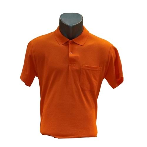 Altınyaşam Polo Yaka T-shirt - TURUNCU - XL