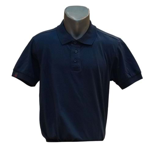 Altınyaşam Penye Polo Yaka T-shirt- LACİVERT - L