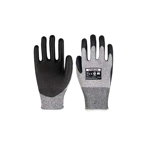 STARLİNE E-62 KESİLME DİRENÇLİ PU ELDİVEN 4X42B (9)