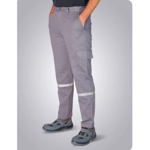 PANTOLON GABARDİN 7/7 - GRİ - M