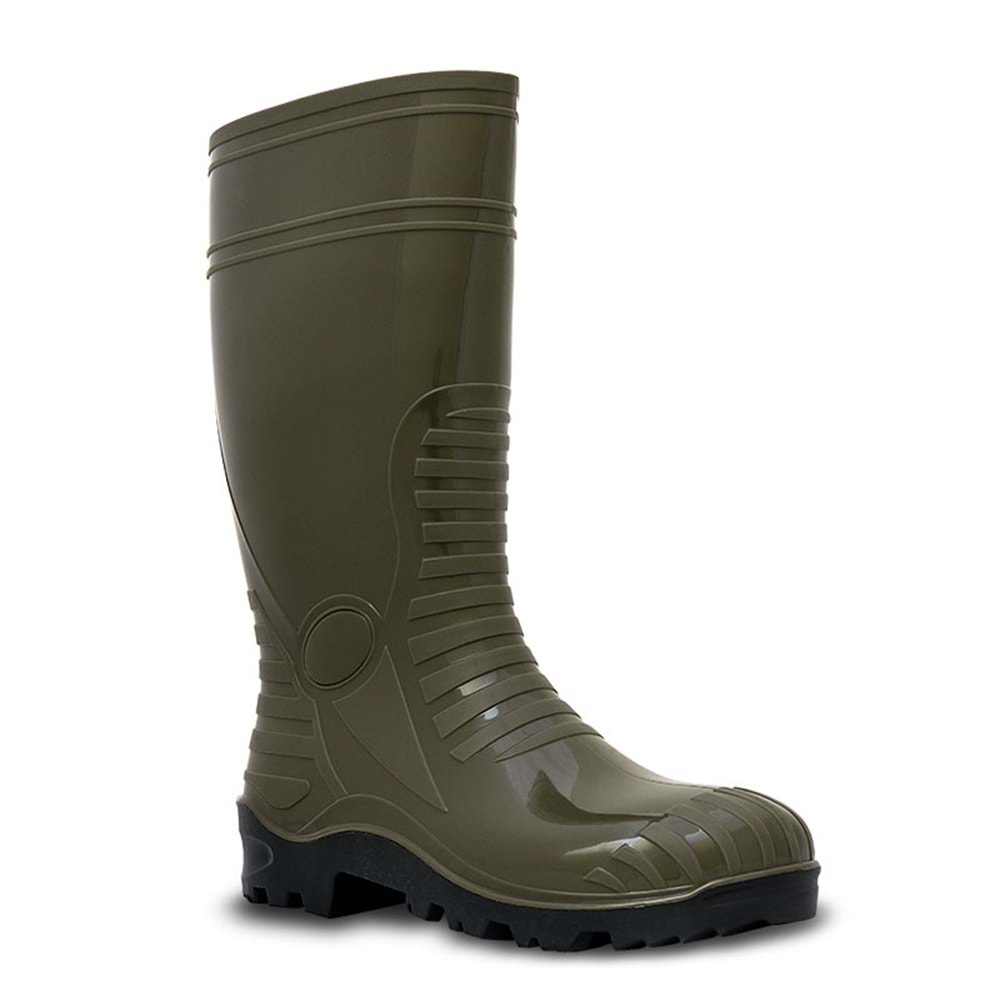 PALALI ÇİZME YEŞİL(ÇELİKSİZ)44 Numara